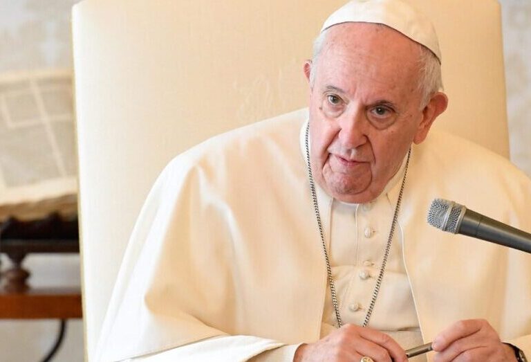 El Papa Francisco, en los Palacios Apostólicos