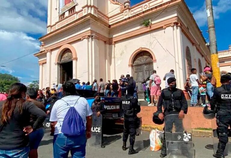 prohiben procesión Masaya 2022