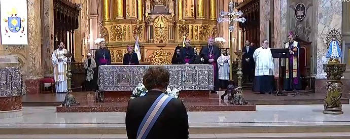 Argentina: García Cuerva presidió el Tedeum en el día de la Patria