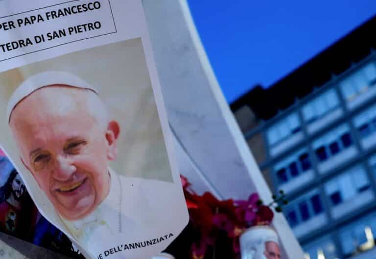 Hospital Gemelli, donde permanece ingresado el papa Francisco