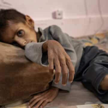 Hambruna en Gaza