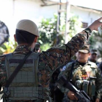 Cerco militar. El Salvador